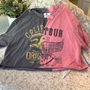 Revice Streetwear Two-Tone Graphic Tee Size Med/Large RS